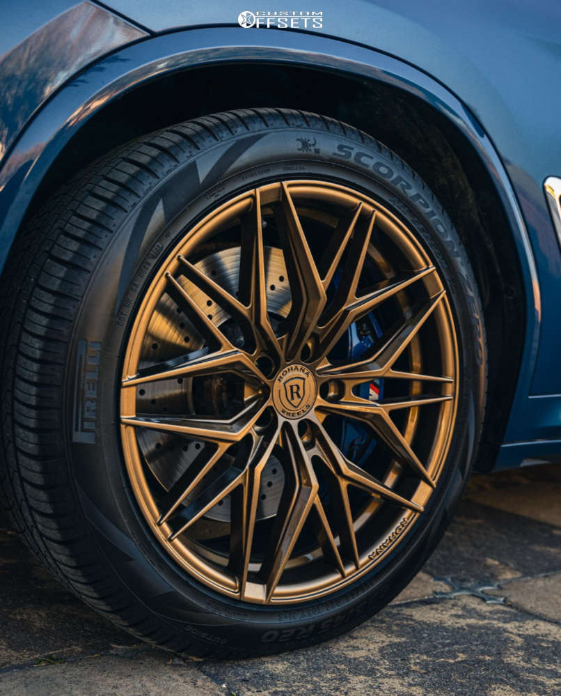 ③ プロテア　クリームミンク 2輪 2020 BMW X3 with 20x9 25 Rohana Rfx17 and 255/45R20 Pirelli