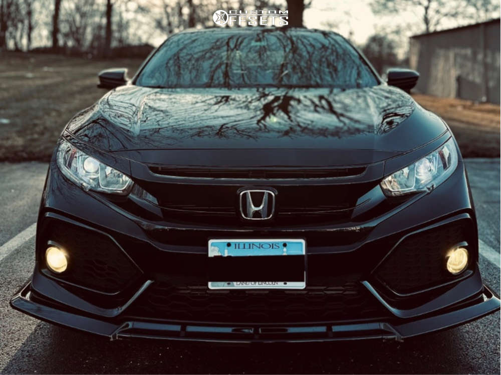 【kanmi】 2018 Honda Civic LX with 18x9.5 Kansei Roku and Lexani