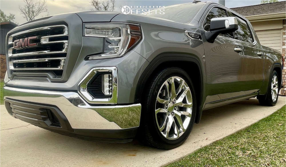 m120ページ 2021 GMC Sierra 1500 with 22x9 24 OE Performance 196 and 285
