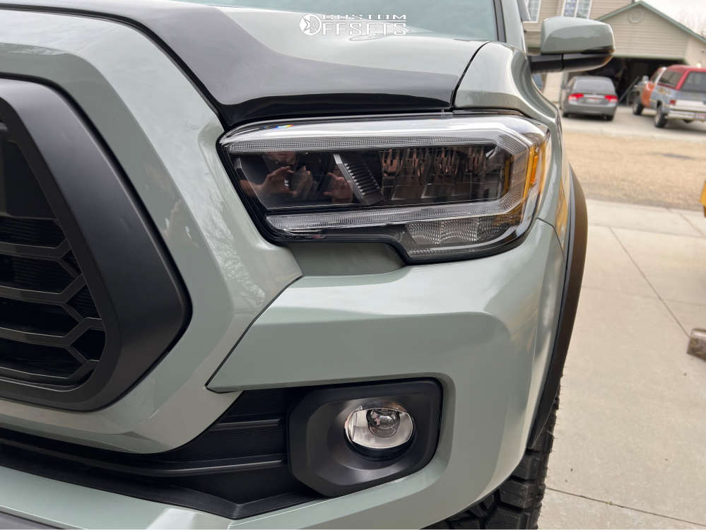 2023 Toyota Tacoma with 18x9 1 Fuel Cleaver and 285/65R18 Nitto Ridge ...