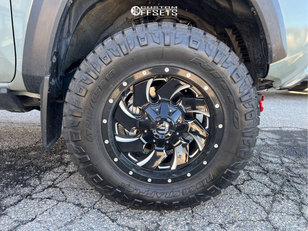 2023 Toyota Tacoma with 18x9 1 Fuel Cleaver and 285/65R18 Nitto Ridge ...