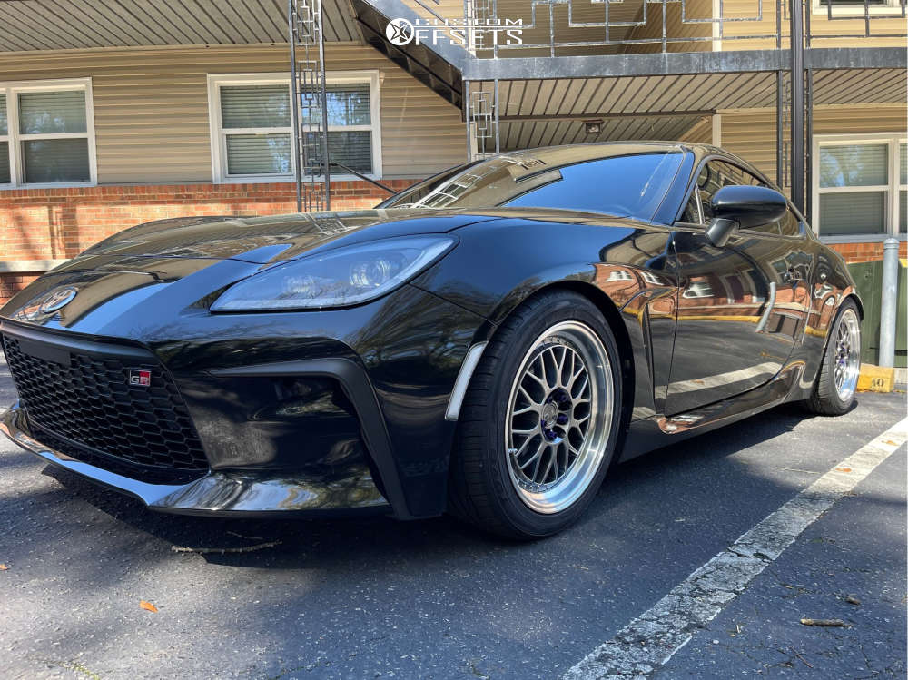 2023 Toyota GR86 with 17x8 35 Aodhan Ah02 and 225/45R17 Toyo Tires