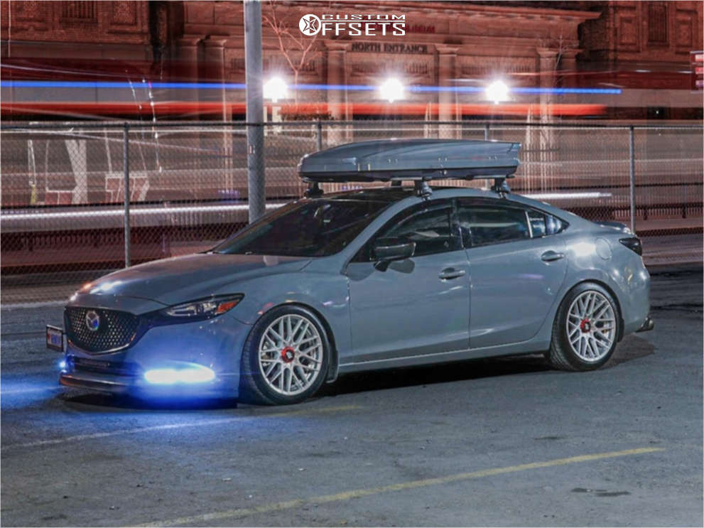 MON ROKADAILE 20 2018年モデル (カスタム) 2018 Mazda 6 with 19x8.5 35 Rotiform Rse and 245/40R19 Michelin