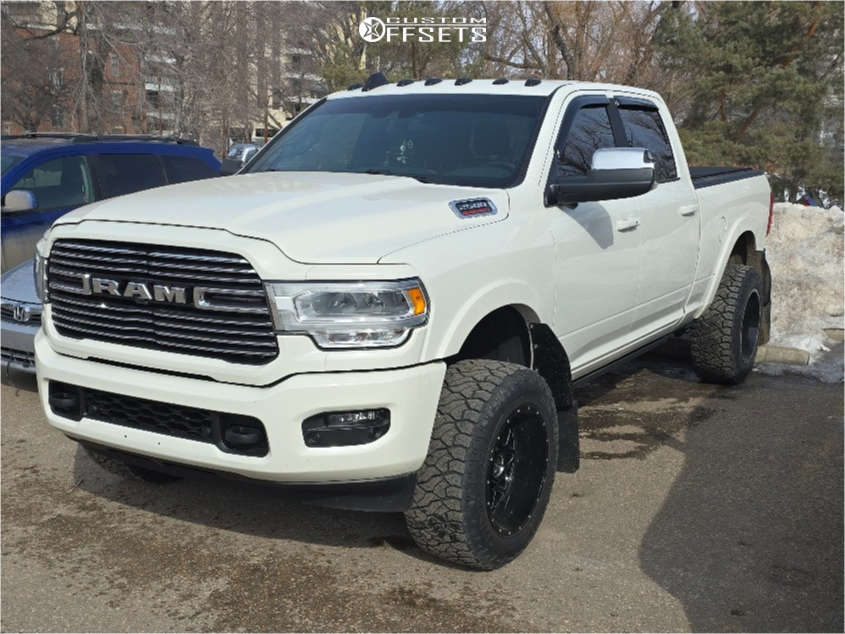2019 Ram 2500 with 20x12 -44 XF Offroad Xf-211 and 35/12.5R20