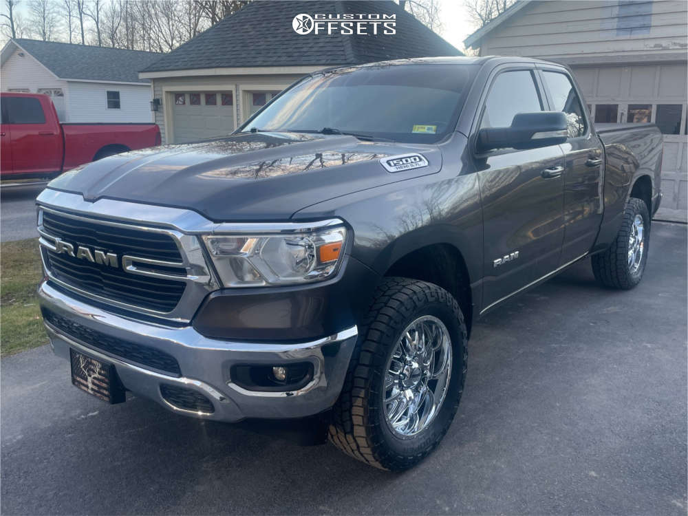 2021 Ram 1500 with 20x9 18 Ultra Hunter and 305/55R20 Cooper