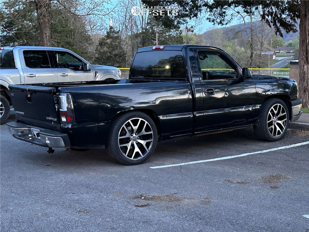 2003 Chevrolet Silverado 1500 with 22x9 28 OE Performance 169 and 285 ...