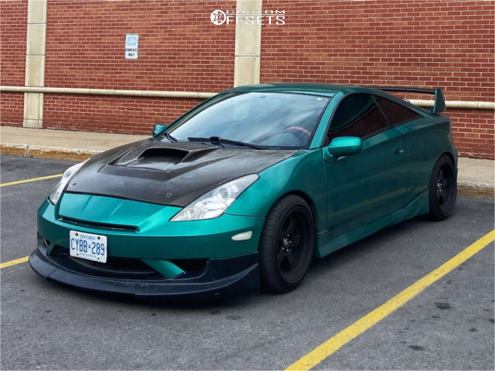 2003 Toyota Celica with 17x9 20 JNC Jnc017 and 215/45R17 Cooper