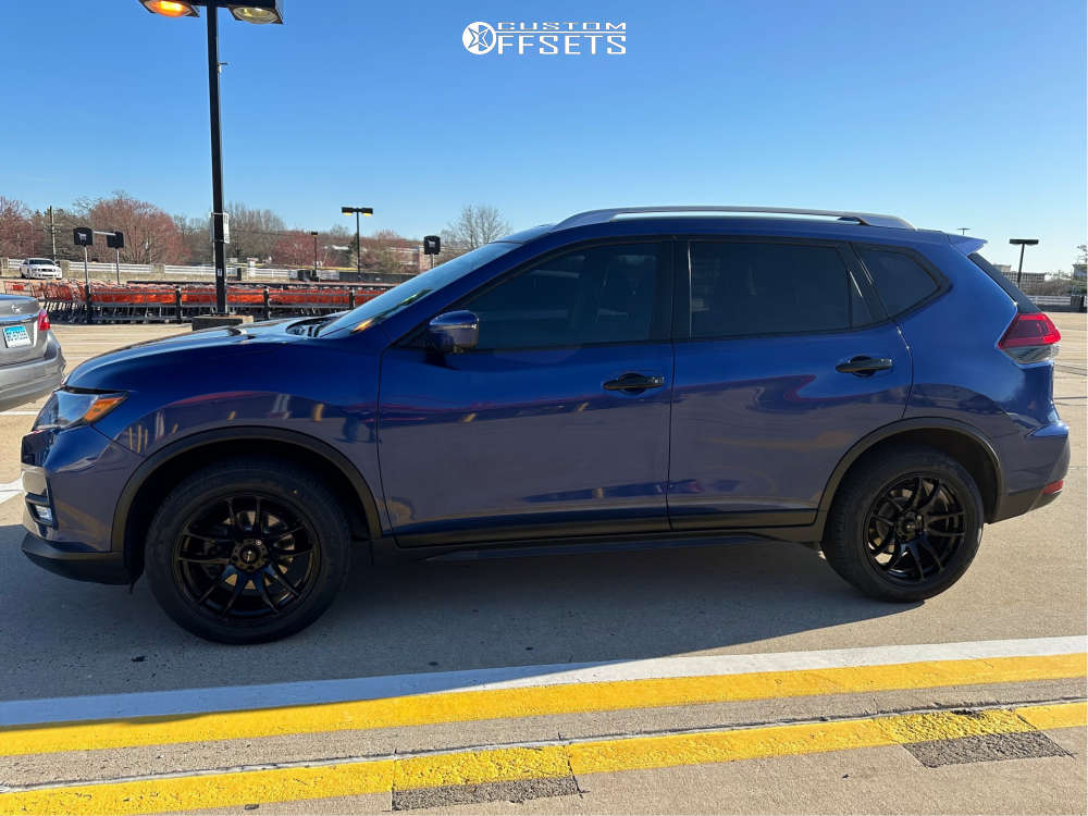 2018 Nissan Rogue with 18x8.5 35 Vors Tr4 and 225/55R18 Lionhart Lh-503 ...