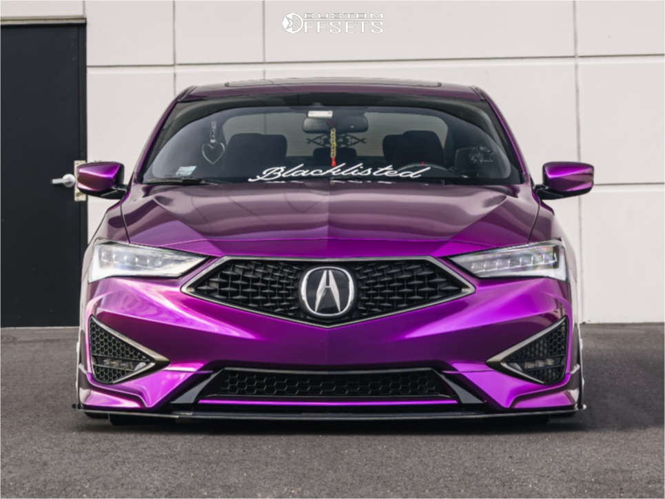 2020 Acura ILX with 18x9 25 Cosmis Racing Mr7 and 215/40R18