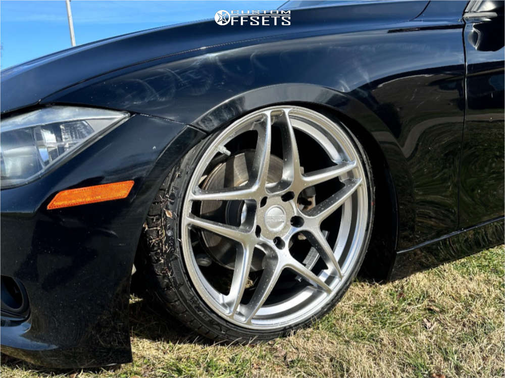 2013 BMW 328i with 19x8.5 35 Kansei Astro and 225/35R19