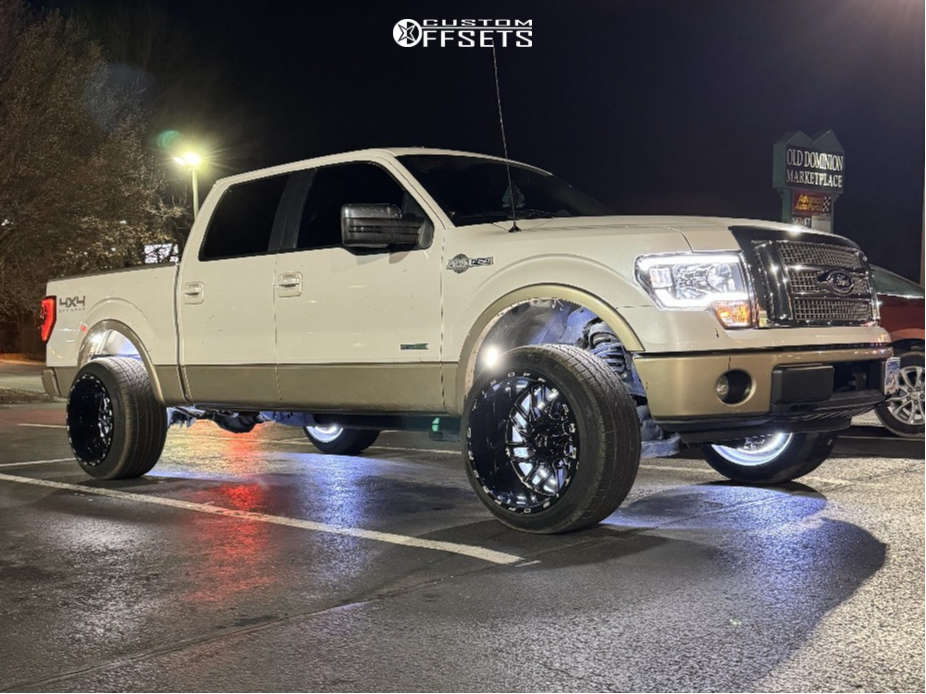 2011 Ford F-150 with 22x14 -76 TIS 544bm and 305/45R22 Forceland 