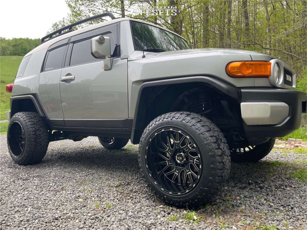 2012 Toyota FJ Cruiser with 20x12 -51 Vision Brawl and 275/55R20