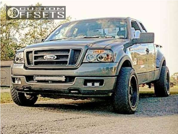 2005 F50 Rear Picture 2005 Ford F-150 with 20x9 12 Vision Rocker and 275/55R20 Nitto NT420V ...