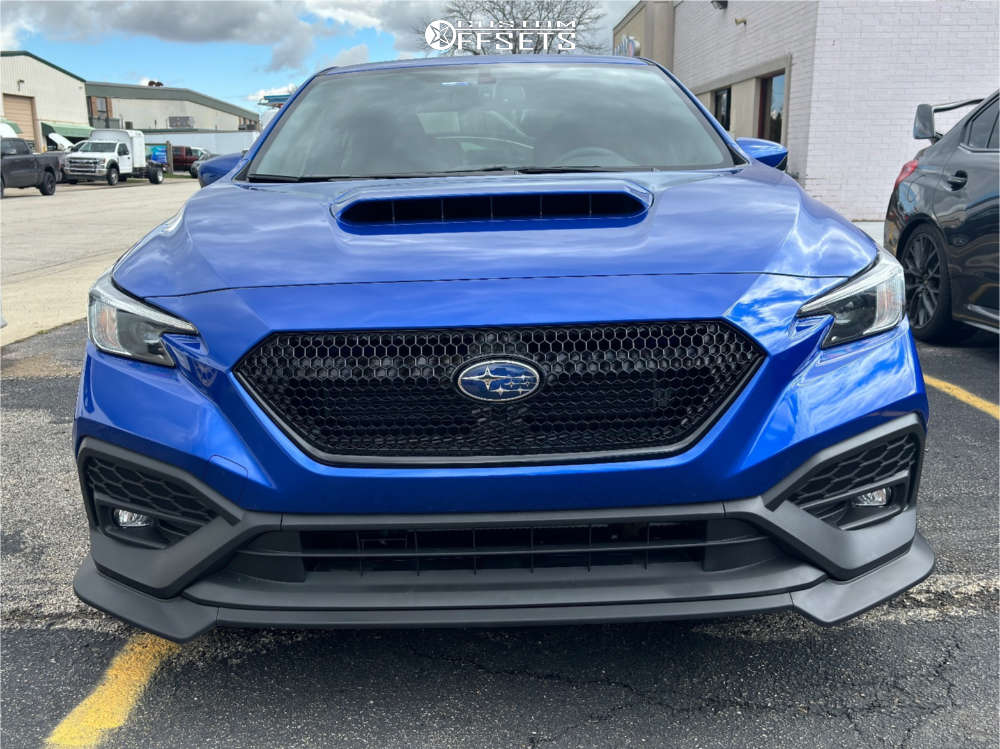 2023 Subaru WRX with 18x8 40 Voxx Lumi and 245/40R18 Continental