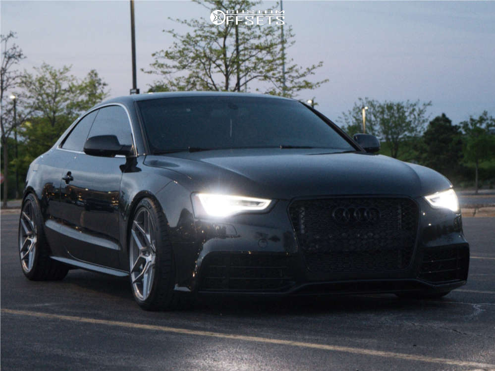 2013 Audi S5 with 19x9.5 30 Rohana Rfx11 and 255/35R19 Michelin Pilot ...