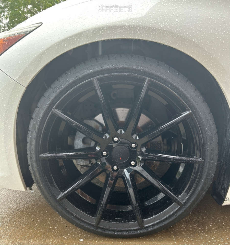 2015 INFINITI Q50 with 20x10 40 TSW Clypse and 275/30R20 Lexani Lx