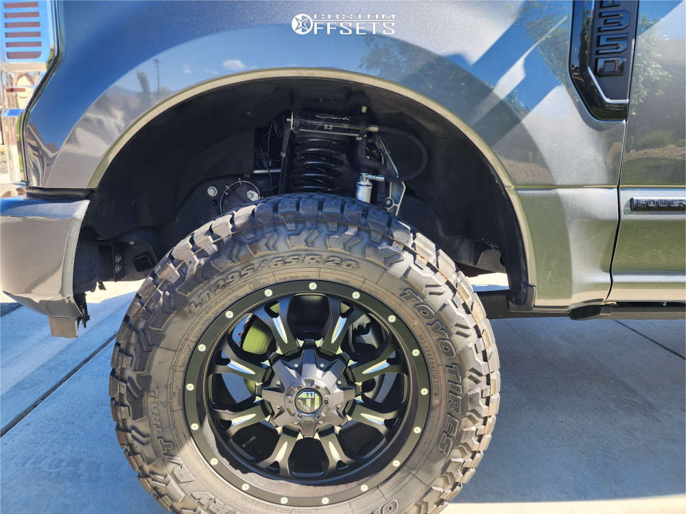2022 Ford F-350 Super Duty with 20x9 1 Fuel Krank and 295/65R20 Toyo ...