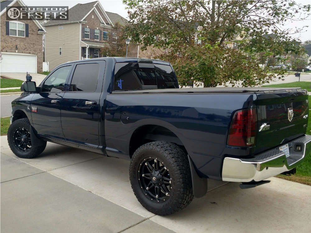 2012 Ram 2500 with 20x9 20 Fuel Hostage D531 and 35/12.5R20 Toyo Tires