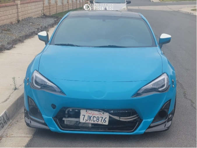 2013 Scion FR-S with 18x9 22 Kansei Astro and 225/35R18 Yokohama