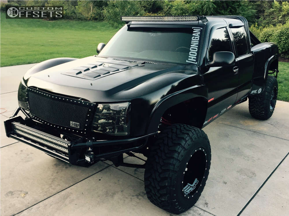 2006 GMC Sierra 1500 with 20x14 -76 Fuel Maverick and 38/13.5R20 ...