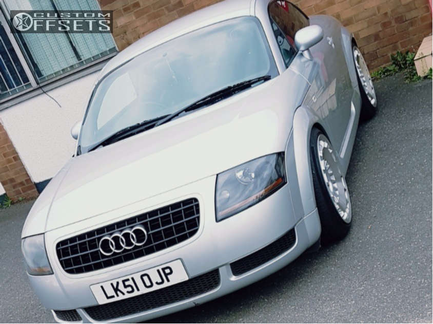 2001 Audi TT Quattro with 18x9.5 35 Rotiform Ccv and 225/45R18