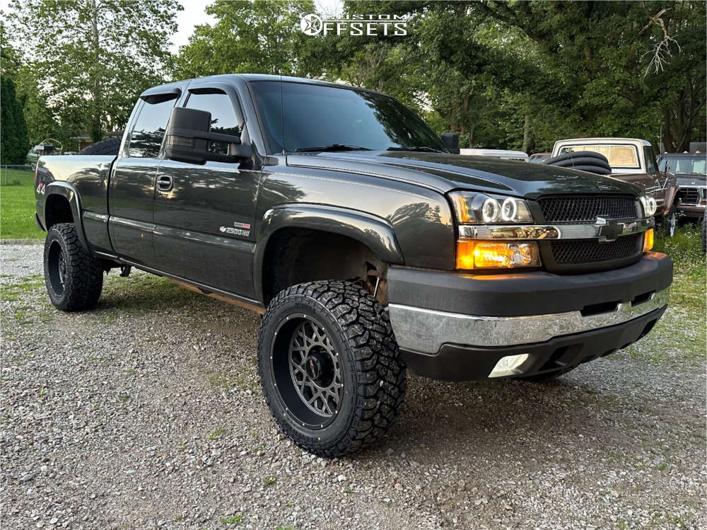 2004 Chevrolet Silverado 2500 HD with 20x10 -25 Vision Rocker and