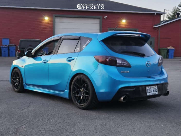 2010 Mazda 3 with 17x7.5 38 RTX Envy and 225/45R17 Maxtrek Maximus