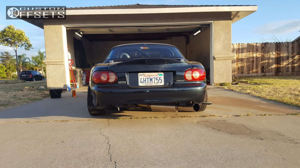 1999 Mazda MX-5 Miata with 16x8.25 0 XXR 535 and 205/40R16