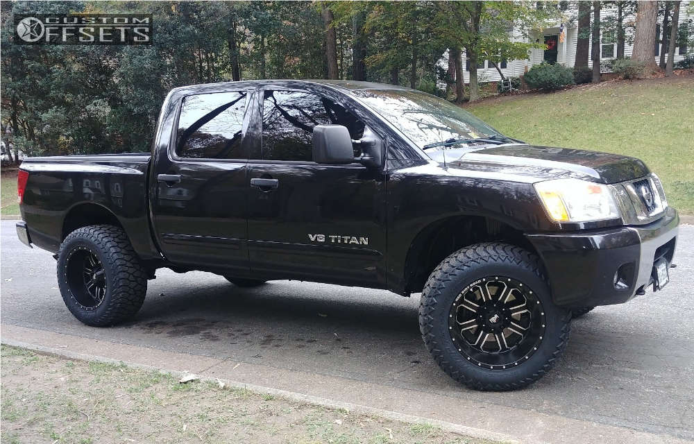 2008 Nissan Titan Super Aggressive 3"5" Suspension Lift 3" Custom