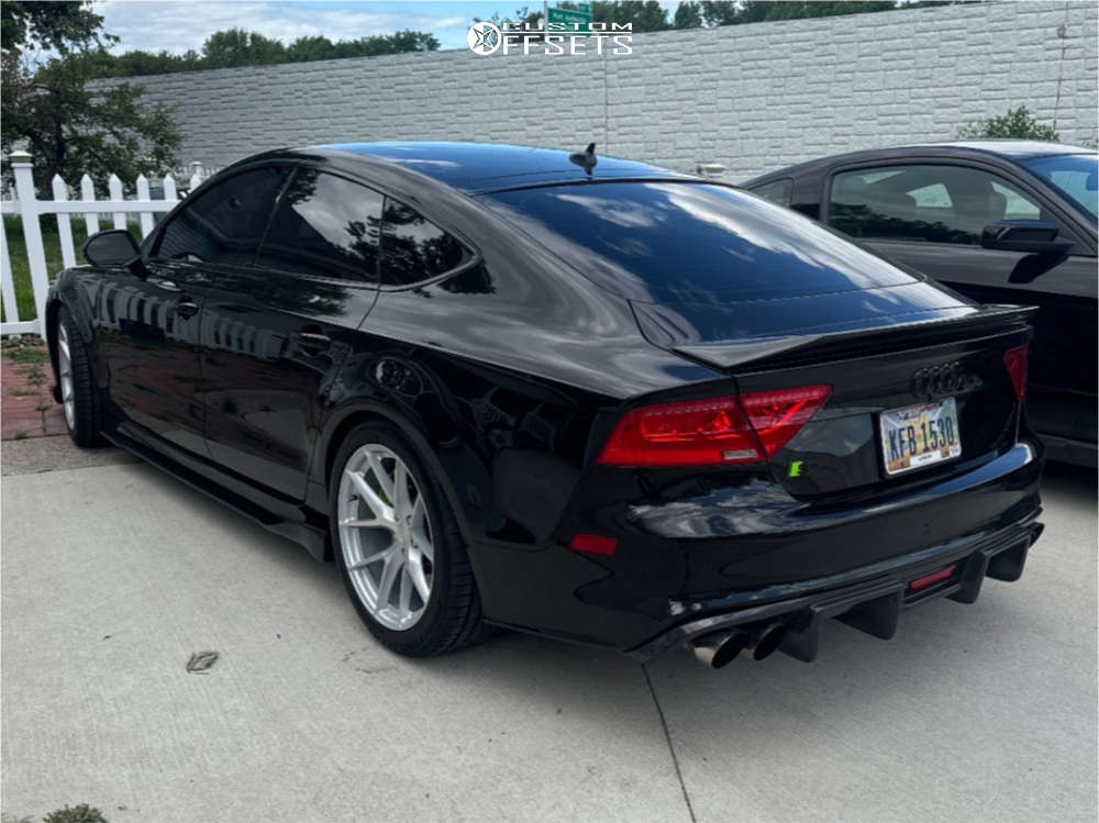 2013 Audi S7 with 19x9.5 35 Aodhan Aff7 and 275/40R19 Continental ...
