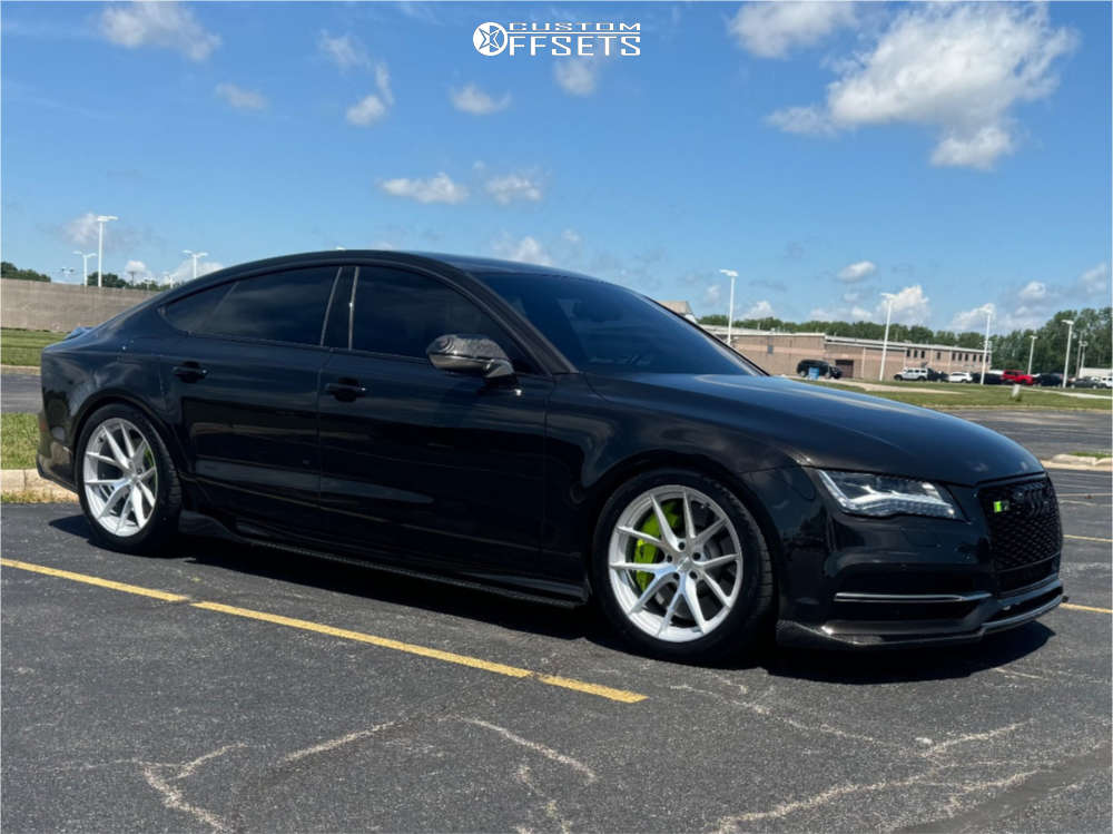 2013 Audi S7 with 19x9.5 35 Aodhan Aff7 and 275/40R19 Continental ...