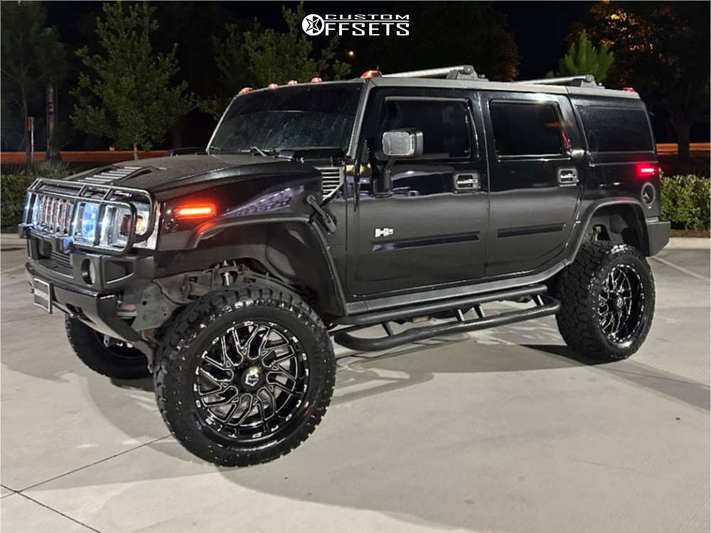 Hummer Rims 2004 Hummer H2 with 22x10 -19 TIS 544bm and 37/13.5R22 Miletrip Tp99 R ...