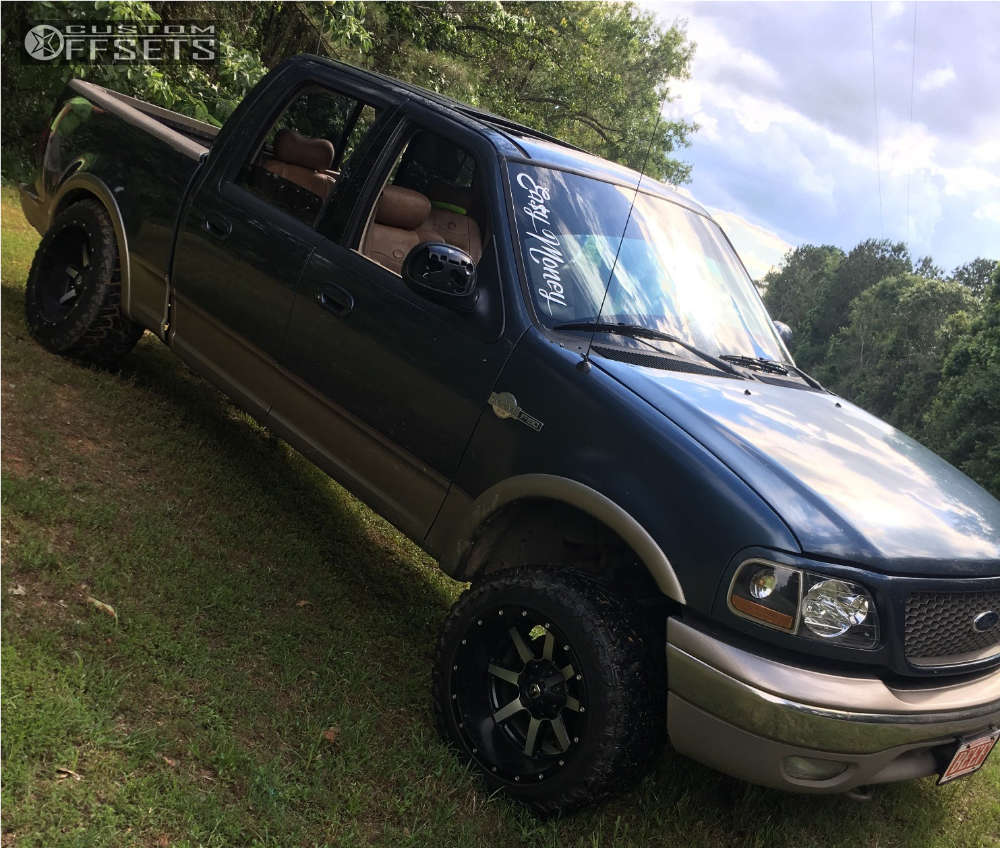 2003 Ford F-150 with 20x12 -44 Fuel Maverick D537 and 33/12.5R20 ...