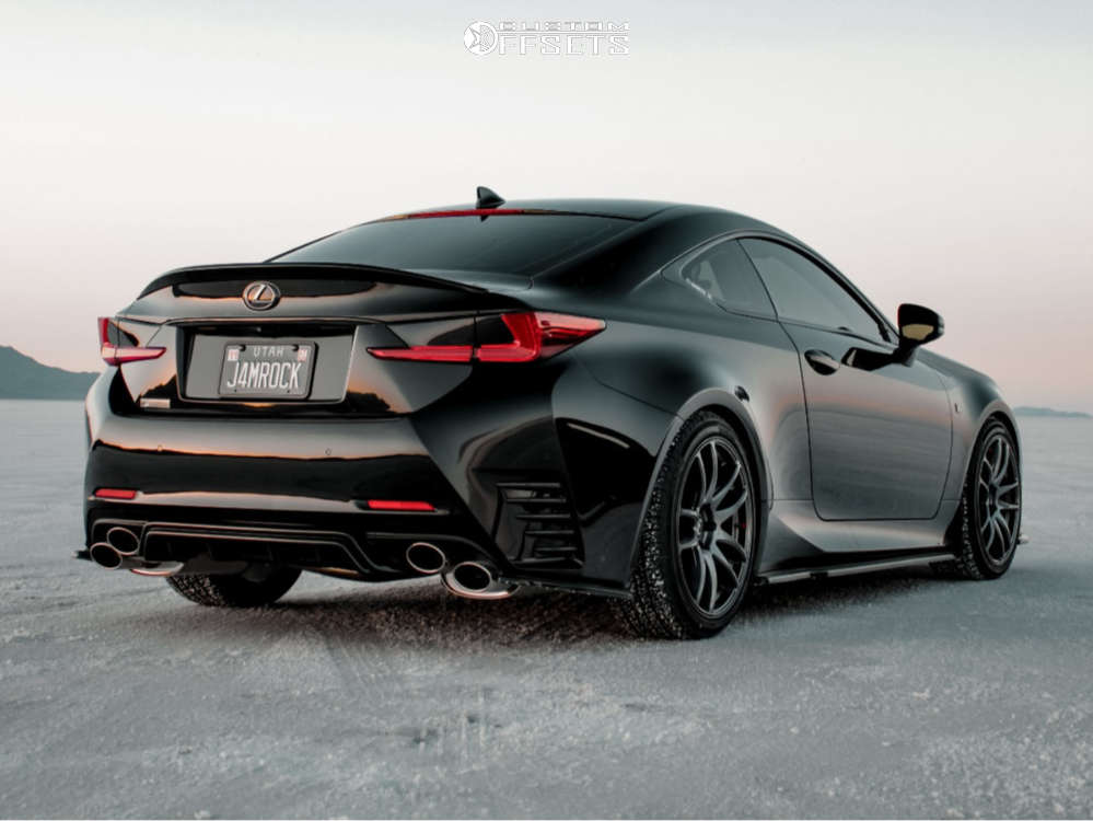 2015 Lexus RC350 with 19x8 35 Vors Tr4 and 235/40R19 Radar