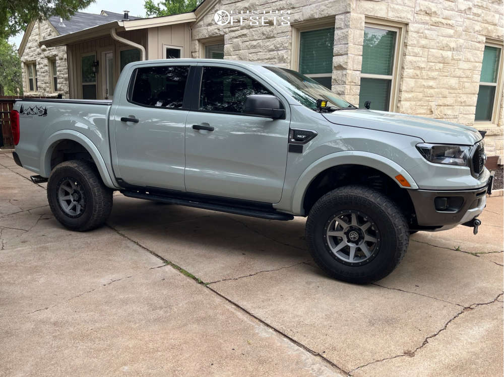 Ioan ranger 2021 Ford Ranger with 17x8.5 0 Icon Alloys Rebound and 285/70R17