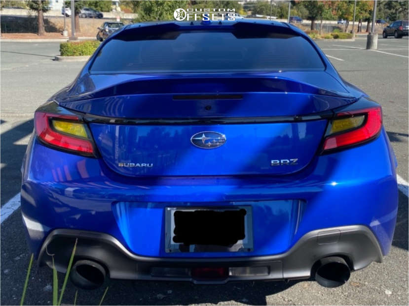 2023 Subaru BRZ with 18x8 45 Enkei RPF1 and 215/40R18 Michelin Pilot