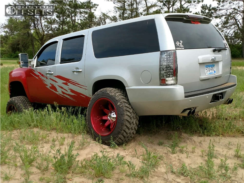【porte】 SUBURBAN Dirt 2010 Chevrolet Suburban with 22x14 -76 Fuel Octane and 37