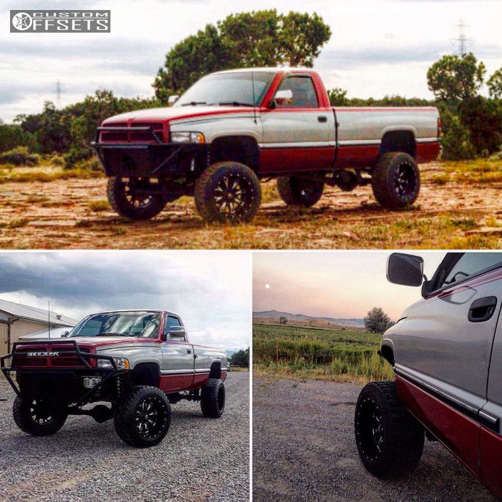 1997 Dodge Ram 1500 with 20x12 44 Fuel Throttle and 33/12.5R20 Mickey Thompson Baja Boss A/T