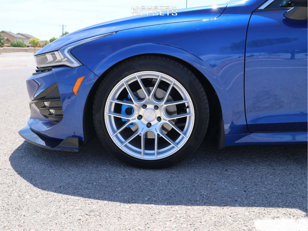 2024 Kia K5 with 18x8.5 35 Aodhan Ahx and 235/45R18 Pirelli PZERO and