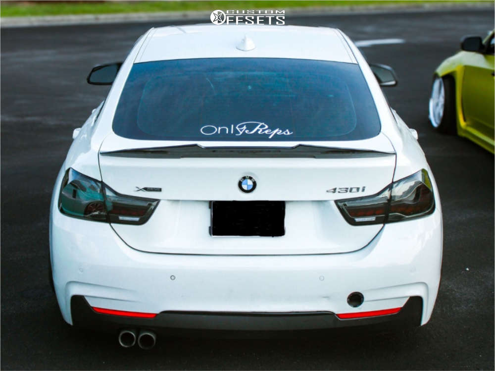 2017 BMW 430i XDrive Gran Coupe with 19x9.5 35 ESR Sr01 and 245/35R19 ...