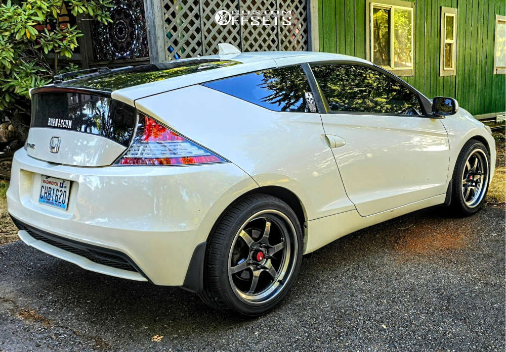 2015 Honda CR-Z with 18x8.5 35 Aodhan Ah08 and 235/40R18 Toyo