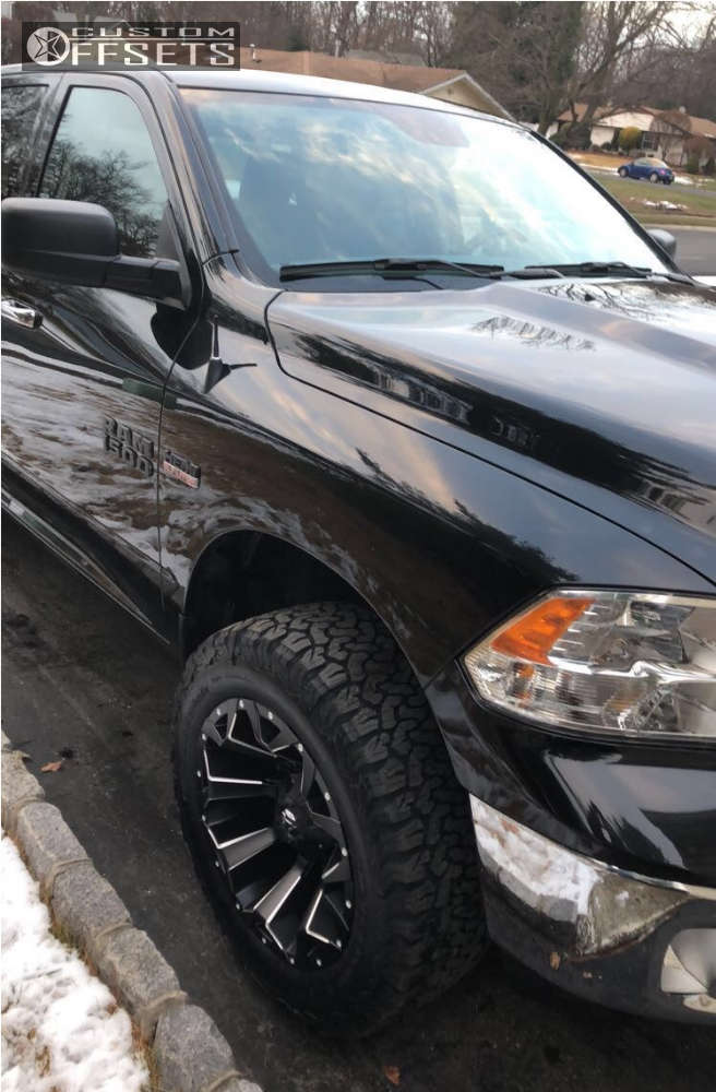 2016 Ram 1500 with 20x10 18 Fuel Assault and 305/55R20 BFGoodrich All