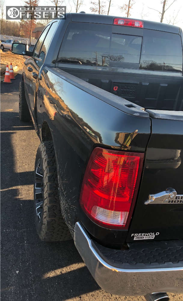 2016 Ram 1500 with 20x10 18 Fuel Assault and 305/55R20 BFGoodrich All