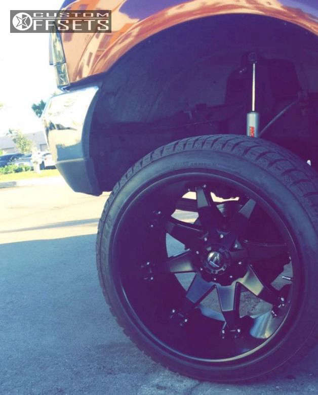 2000 Ford F250 Super Duty with 22x14 76 Fuel Octane and 305/40R22