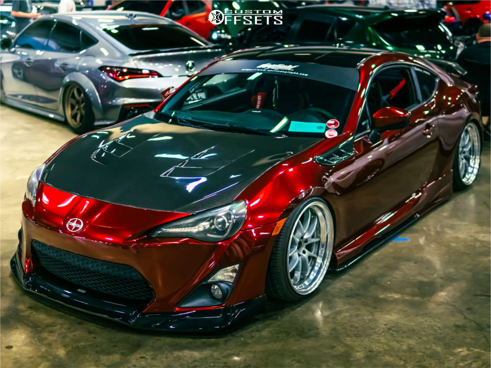 2015 Scion FR-S with 18x9.5 29 Work VS SS and 215/35R18 Pirelli