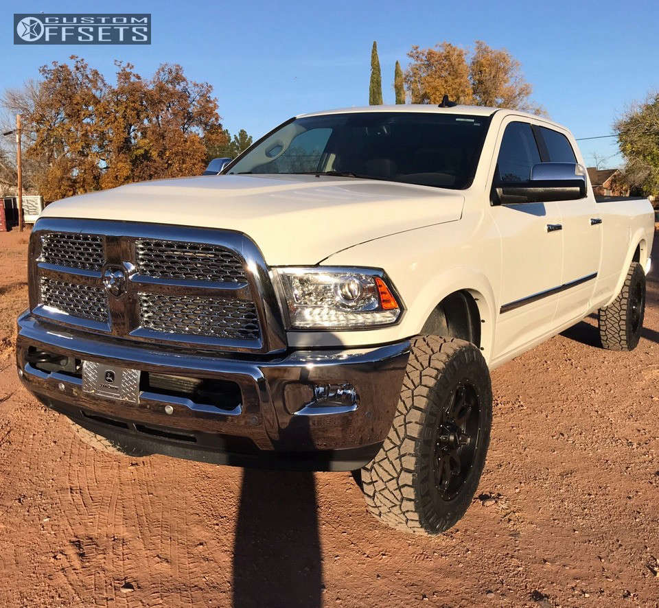 2016 Ram 3500 with 20x9 0 Raceline Shift and 295/65R20 Nitto Ridge ...