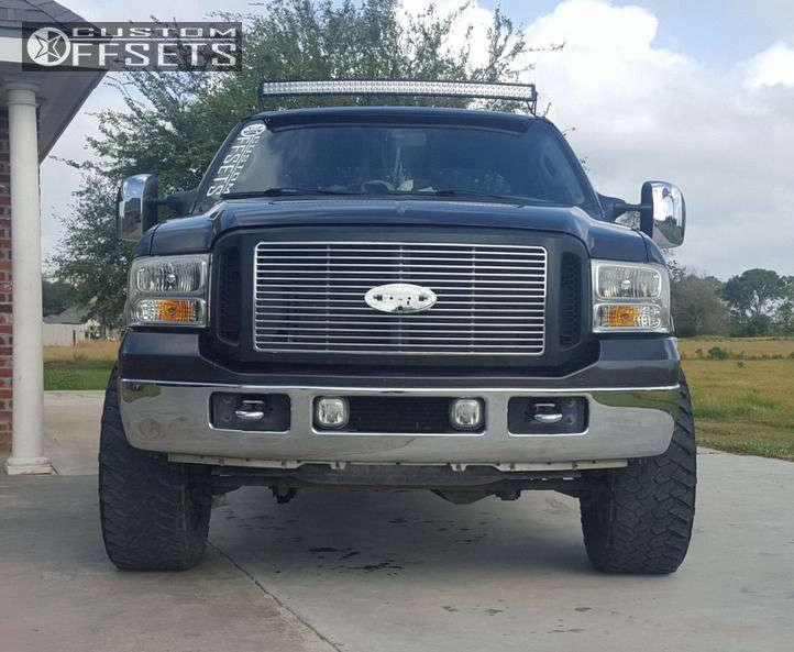 2007 Ford F-250 Super Duty with 20x9 -12 Helo HE879 and 35/12.5R20 ...