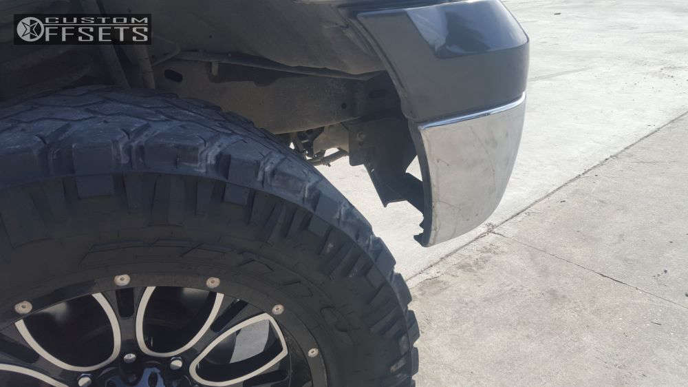 2007 Ford F-250 Super Duty with 20x9 -12 Helo HE879 and 35/12.5R20 ...