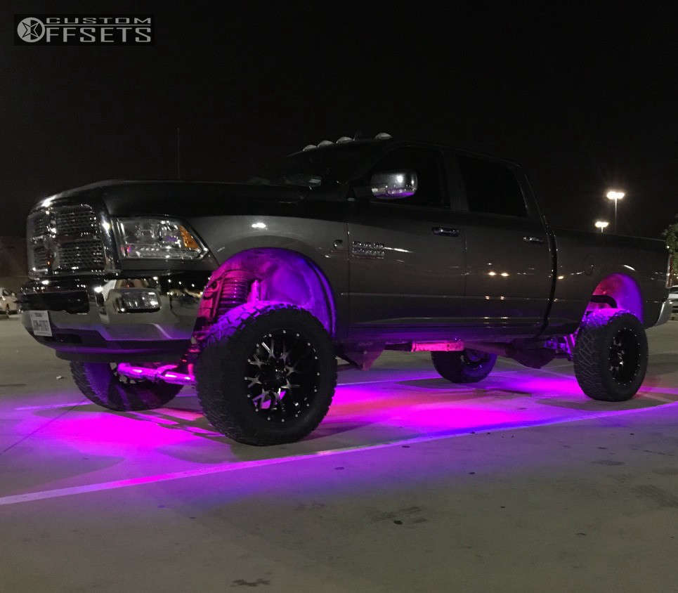 2014 Ram 2500 with 20x10 -19 Dropstars 645mb and 35/12.5R20 Nitto Ridge ...