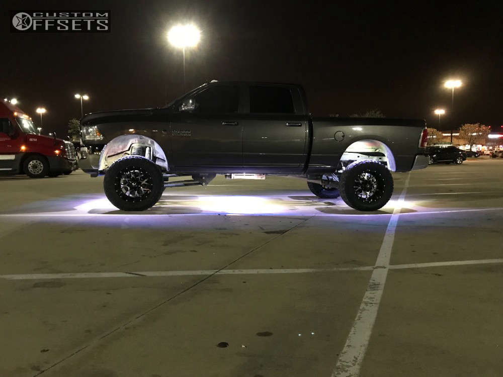 2014 Ram 2500 with 20x10 -19 Dropstars 645mb and 35/12.5R20 Nitto Ridge ...